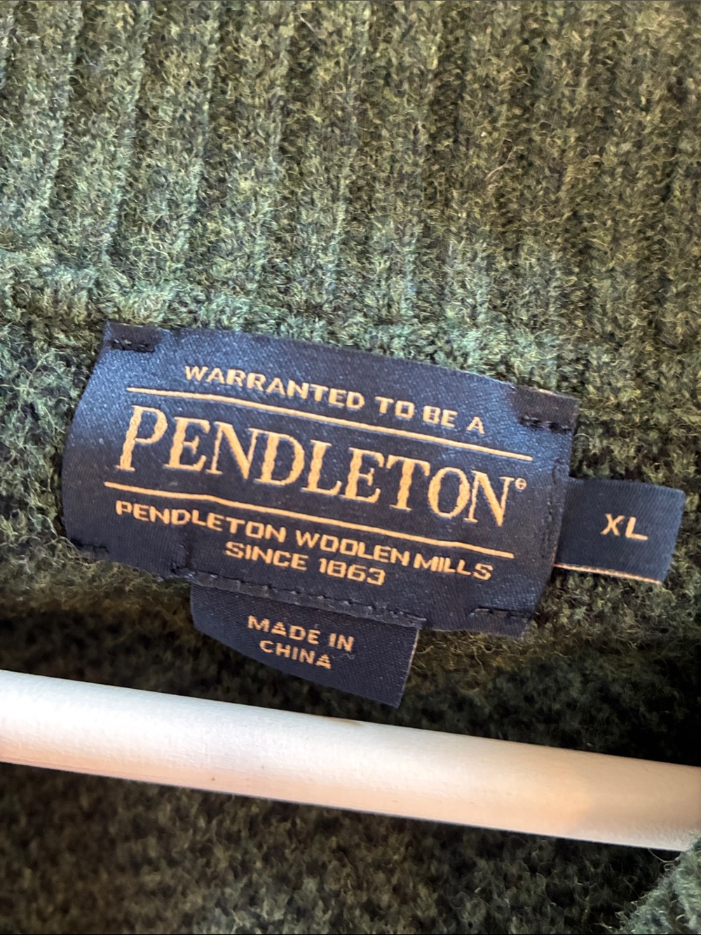 🎉NEW LISTING!🎉NWOT Pendleton Men's Tribal Aztec Shawl Collar Cardigan Sweater - Picture 8 of 9